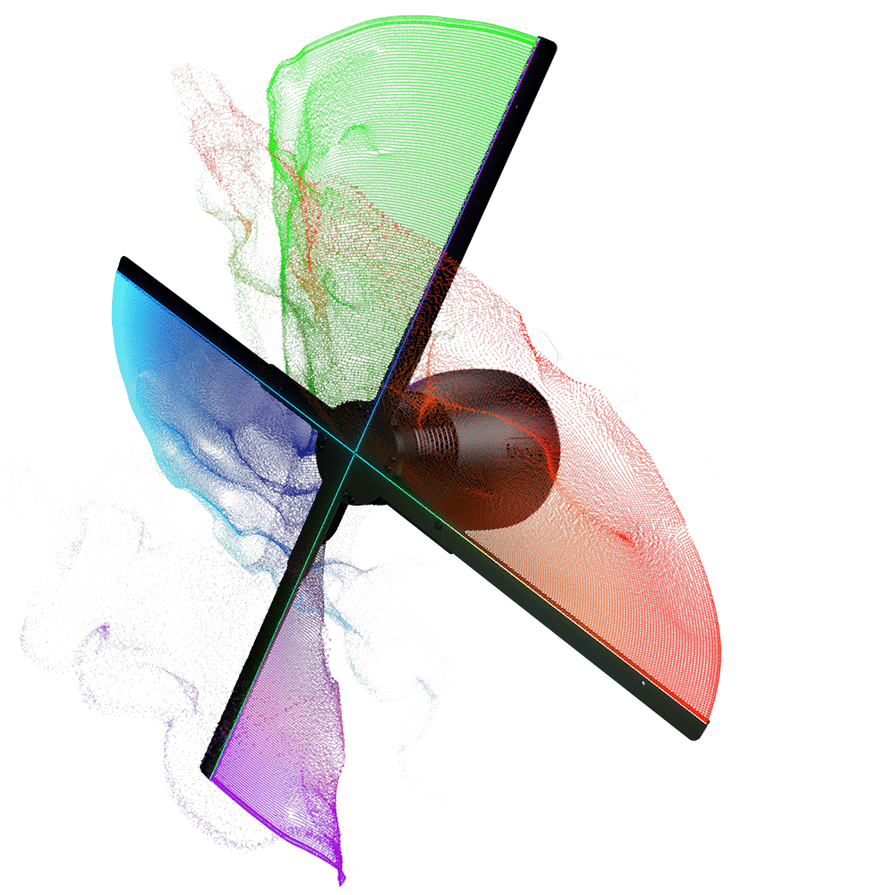 Location projecteur holographique 3D Hypervsn en lévitation